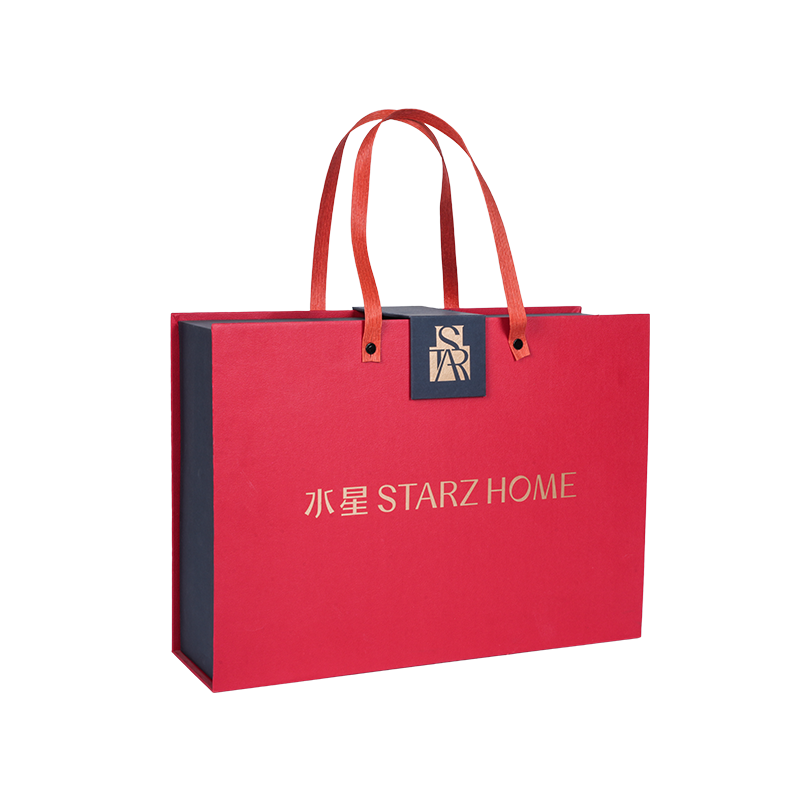 Scatole di carta laminata a forma di libro antivegetative e resistenti all'umidità per imballaggi tessili per la casa