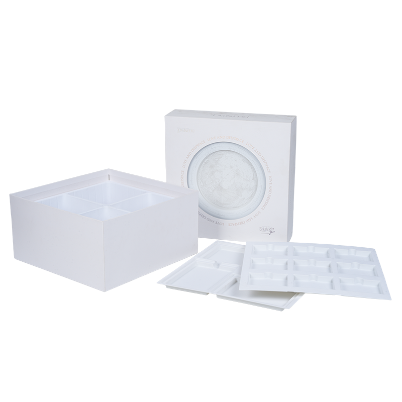 Scatola regalo rigida a forma di libro rotante/musicale a tema festivo