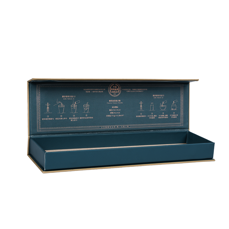 Confezione regalo nido d'uccello con coperchio rigido sollevabile