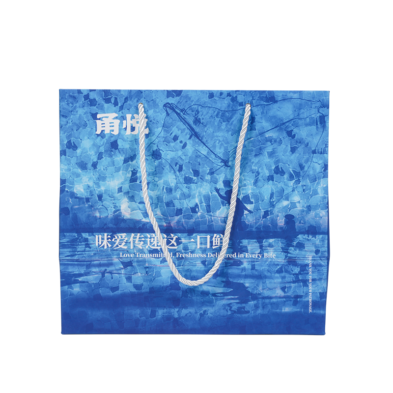 Sacchetto da asporto in carta kraft medio-morbido per il trasporto a mano