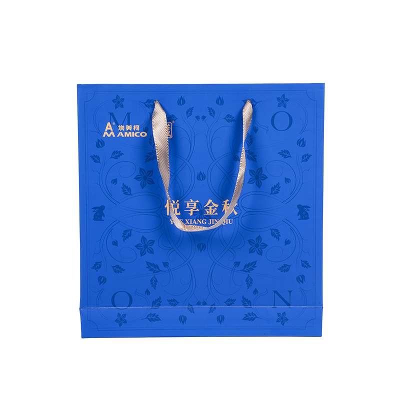 Borse tote verticali in carta kraft a tema natalizio