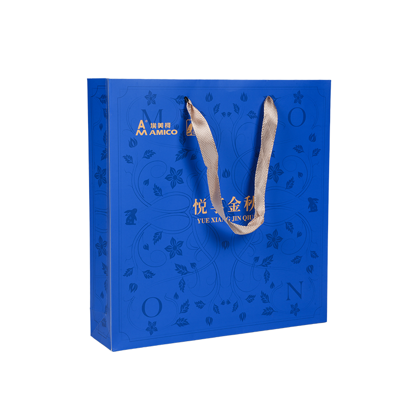 Borse tote verticali in carta kraft a tema natalizio