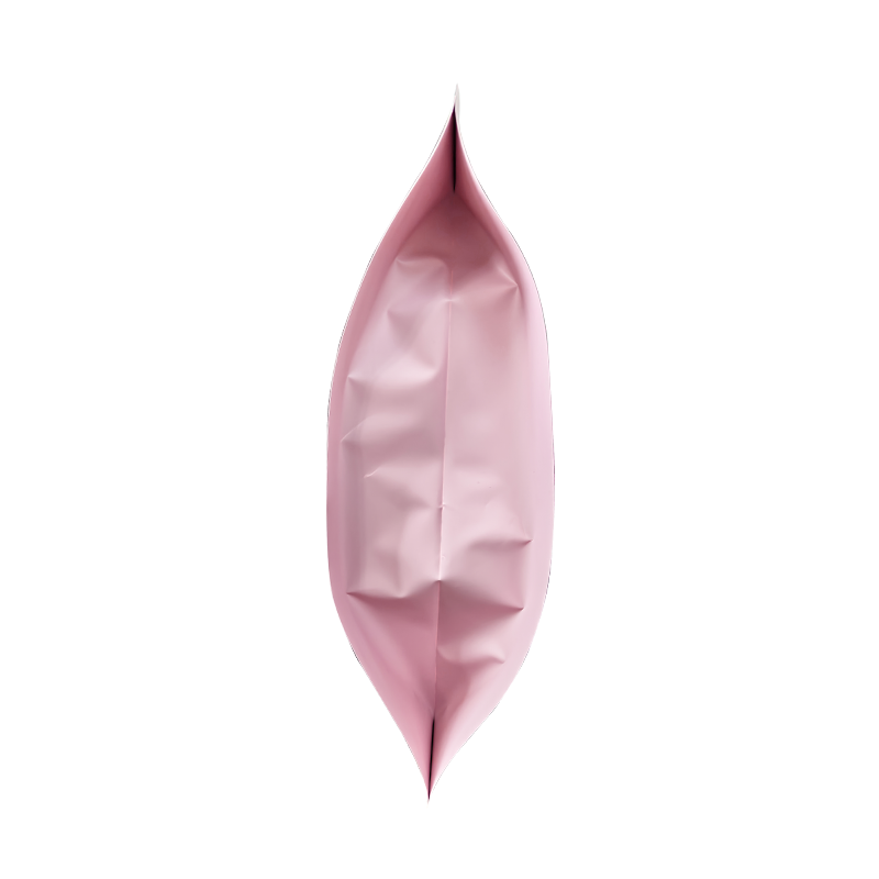 Sacchetto di imballaggio morbido di forma irregolare al cioccolato fondente appena preparato