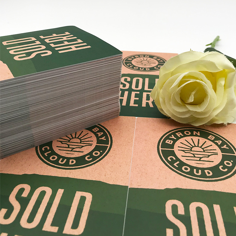 Adesivo in carta kraft per uso alimentare – etichetta per prodotti da forno e vendita al dettaglio