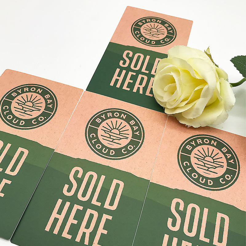 Adesivo in carta kraft per uso alimentare – etichetta per prodotti da forno e vendita al dettaglio