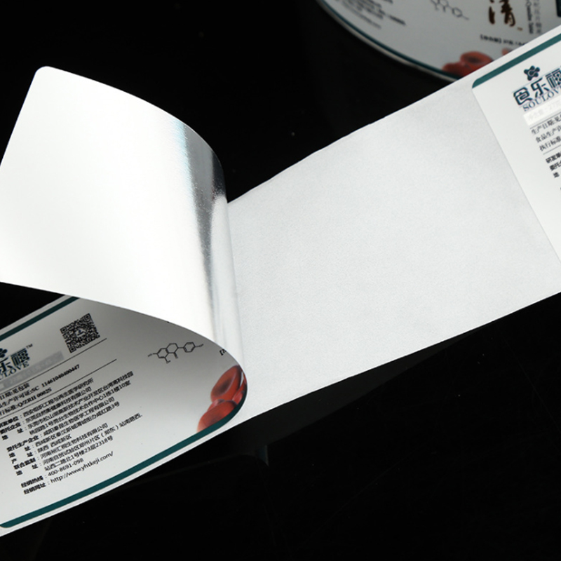 Etichette autoadesive per integratori sanitari