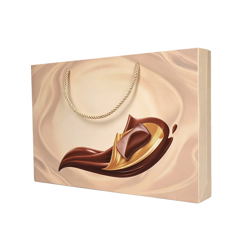 Confezione regalo e borsa tote dalla consistenza cremosa della seta