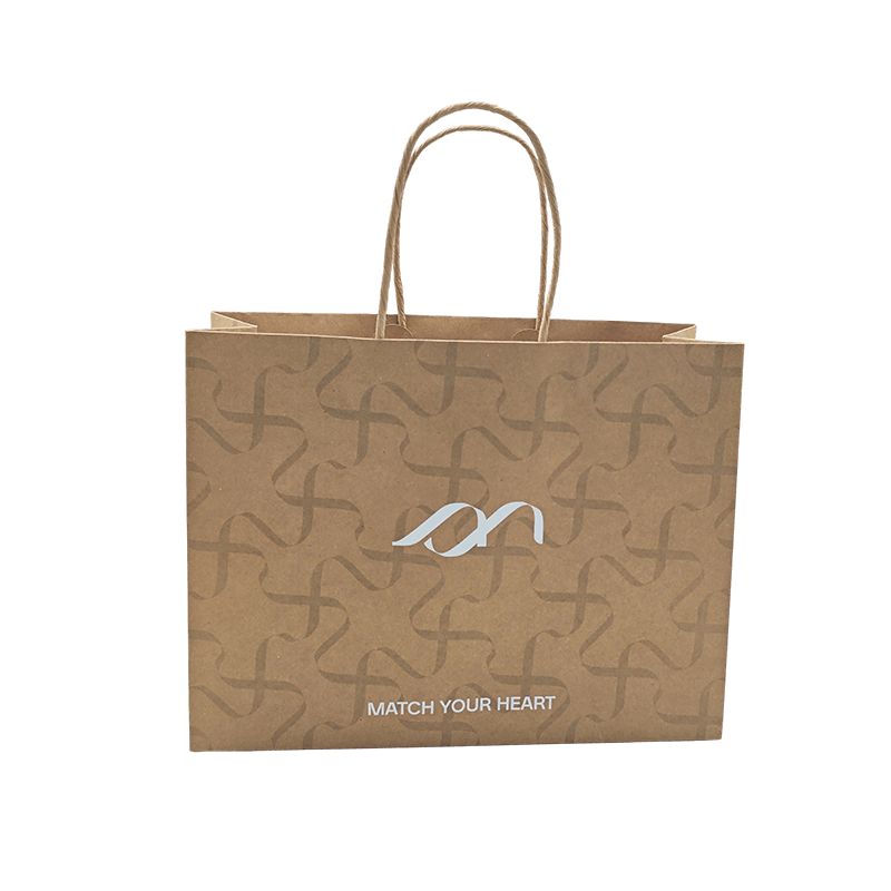 Sacchetti regalo in carta Kraft con logo personalizzato
